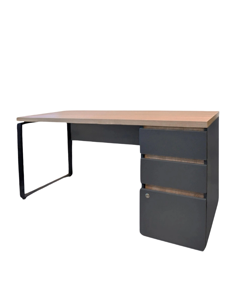 Masa Urban + Box incorporat Sonoma (Box partea dreapta)