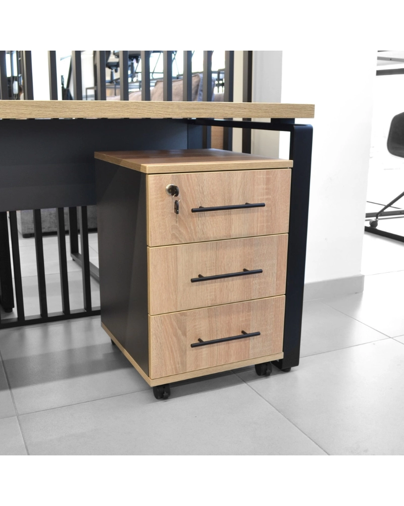 Casetiera Rollbox Sonoma/ Anthracite